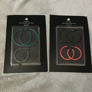 Zara hoop earrings
